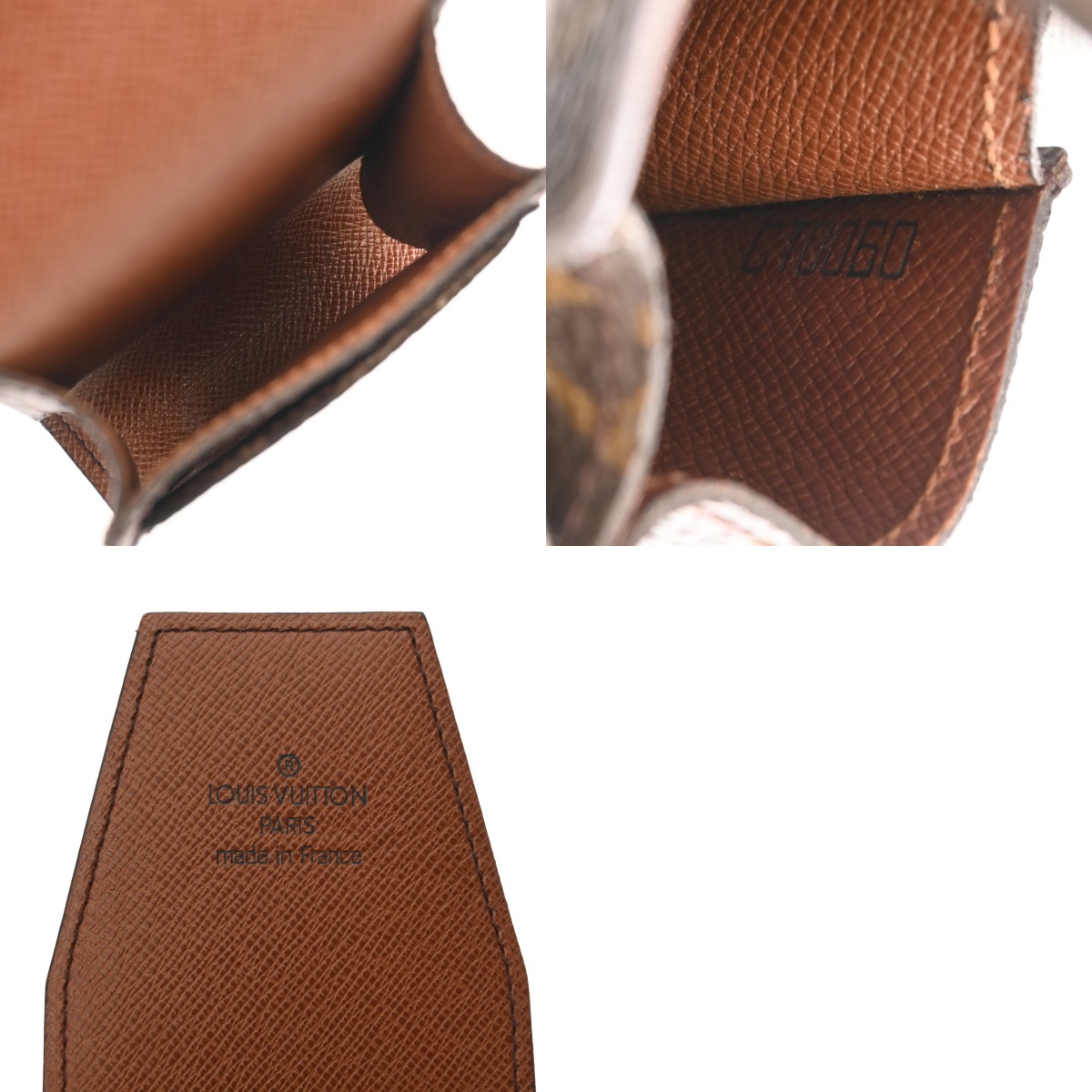 ルイ ヴィトン ダミエ エテュイ シガレット シガレットケース ブラウン