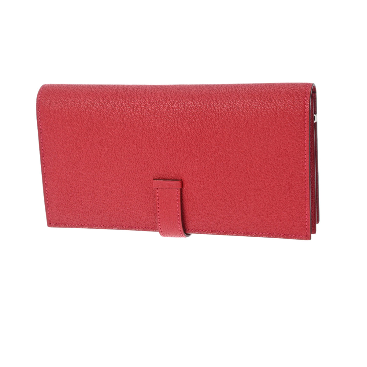 エルメス ベアン スフレ ルージュトマト/パラジウム金具 シェーブル