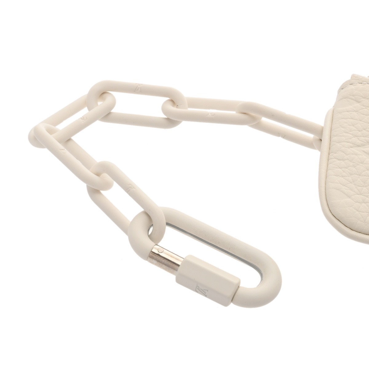 ルイヴィトン モノグラム ポシェット クレ ヴァージルアブロー 白