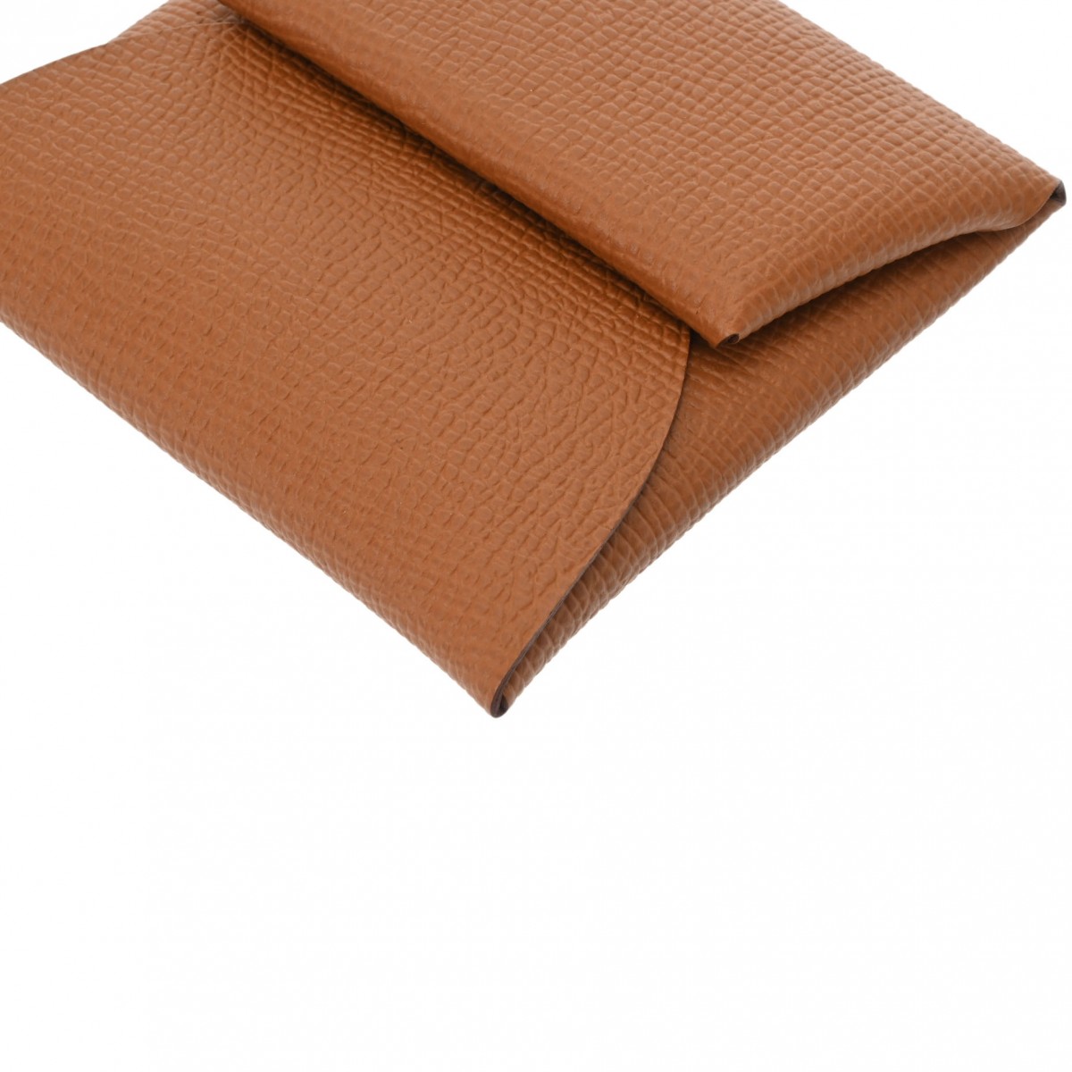 エルメス バスティア ゴールド ヴォーエプソン ユニセックス 財布 【未