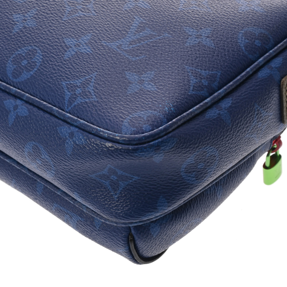 ルイヴィトン メッセンジャーPM ブルー M43829 モノグラムパシフィック