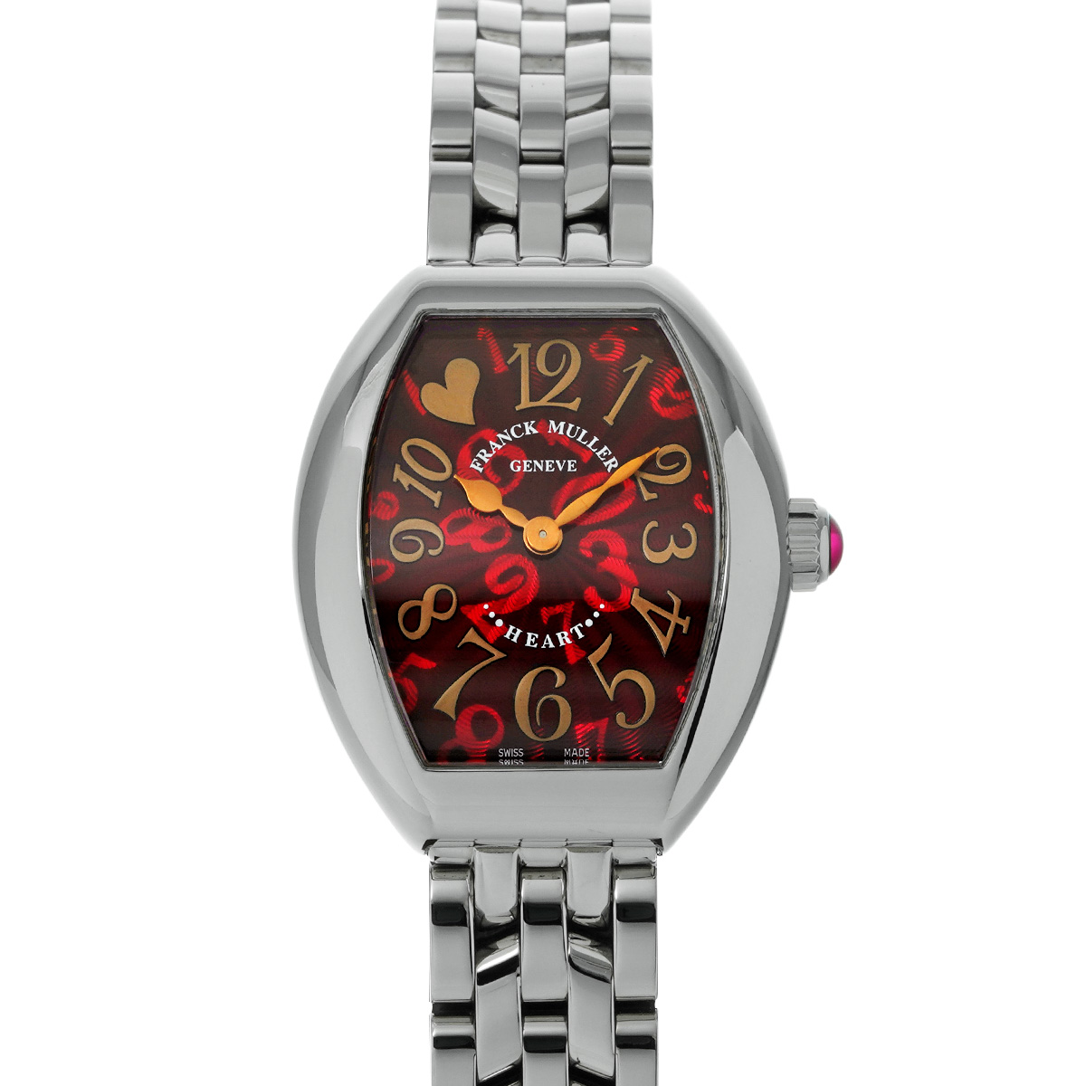 フランクミュラー ハートトゥハート 5002SQZC11HJRED AC レッド