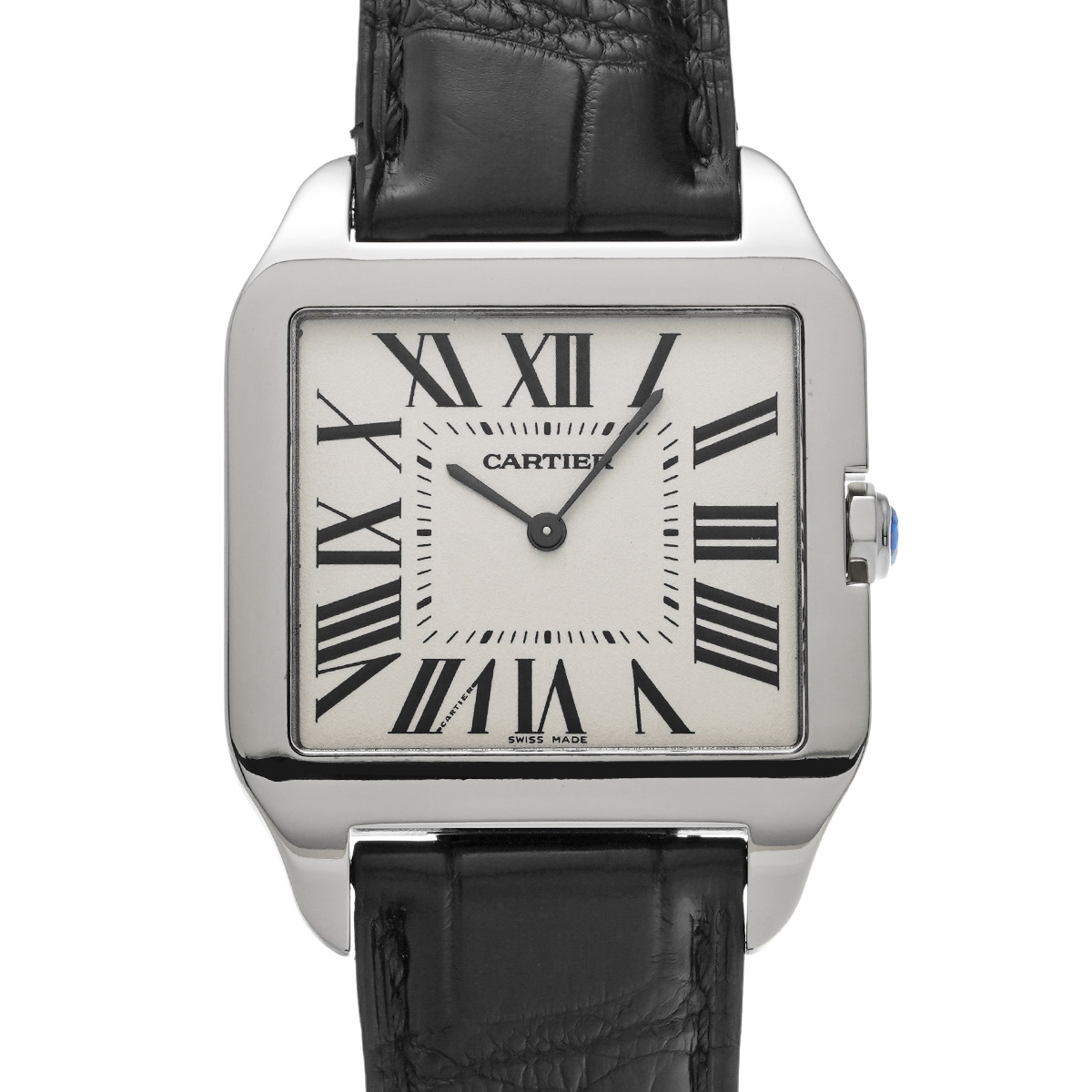 カルティエ サントスデュモン LM W2007051 シルバー メンズ 時計