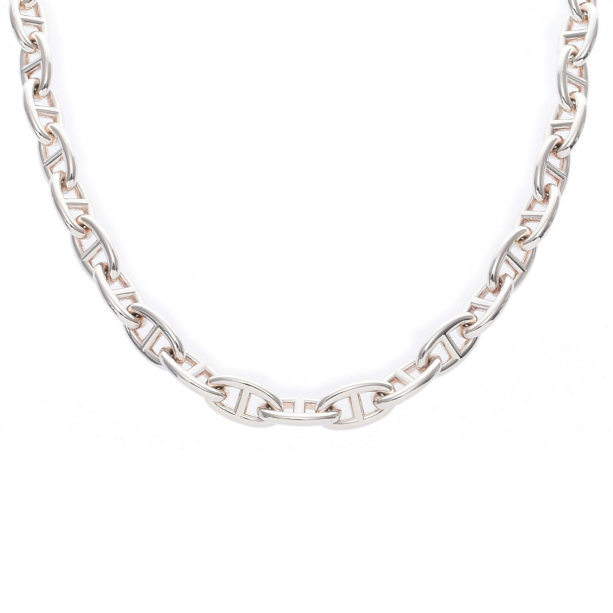 エルメス シェーヌダンクル GM 29コマ シルバー シルバー925 ユニ