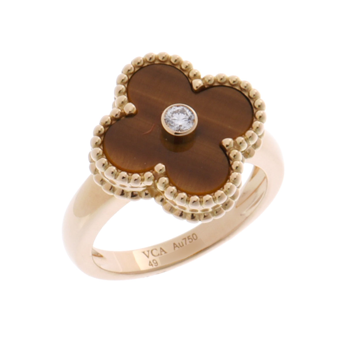 ヴァン クリーフ&アーペル ヴィンテージアルハンブラ リング #49