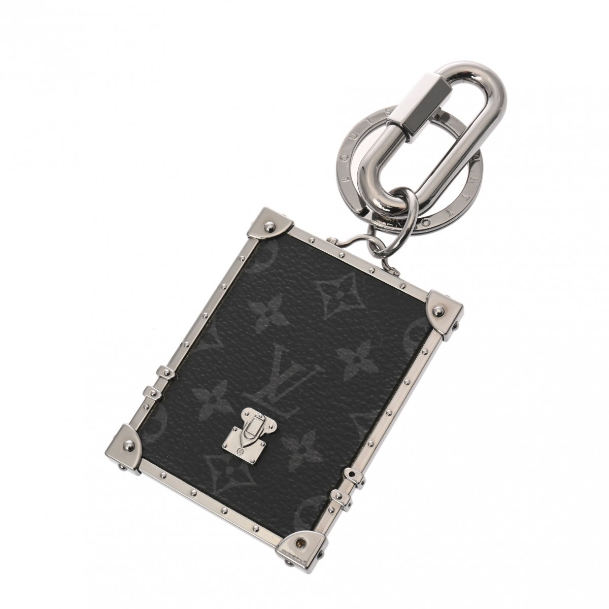 ルイヴィトン モノグラムエクリプス ポルトクレミニトランク ブラック