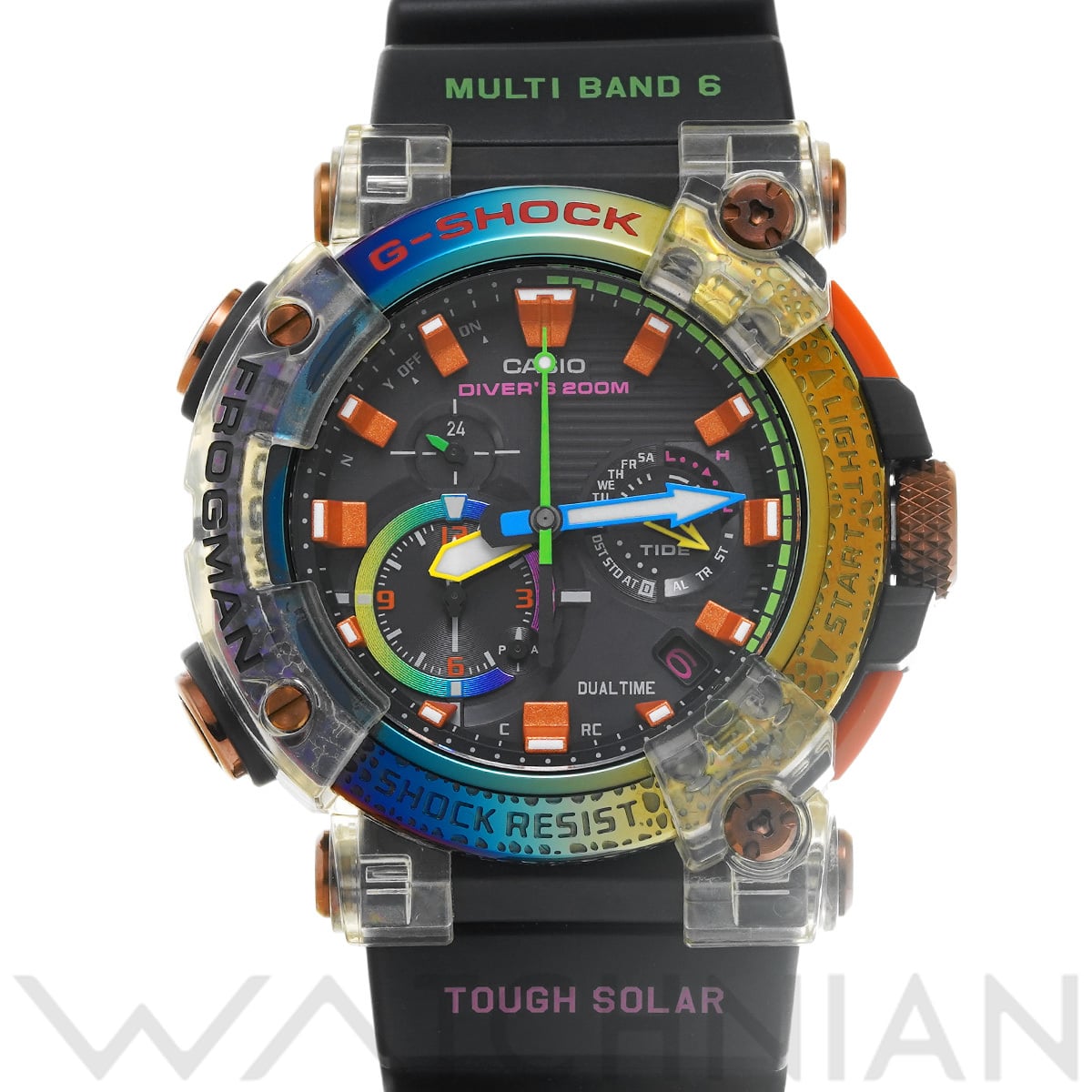 カシオ G-SHOCK フロッグマン ボルネオ・レインボー・トード GWF