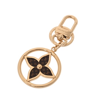 ルイ ヴィトン キーホルダー LV トレジャード モノグラムフラワー