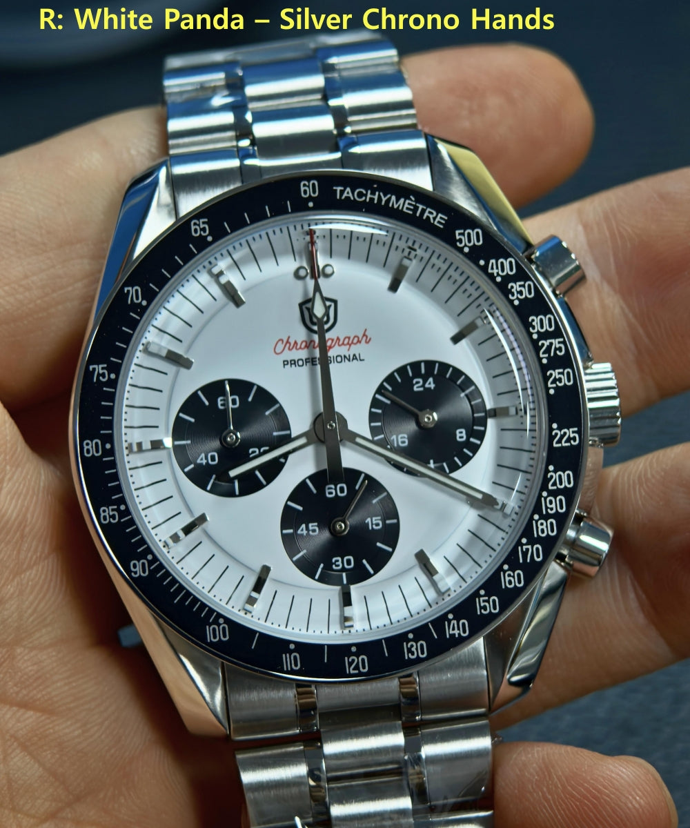 Watchdives 39mm VK63 Chronograph Watch WD1863 Speedy – WATCHDIVES