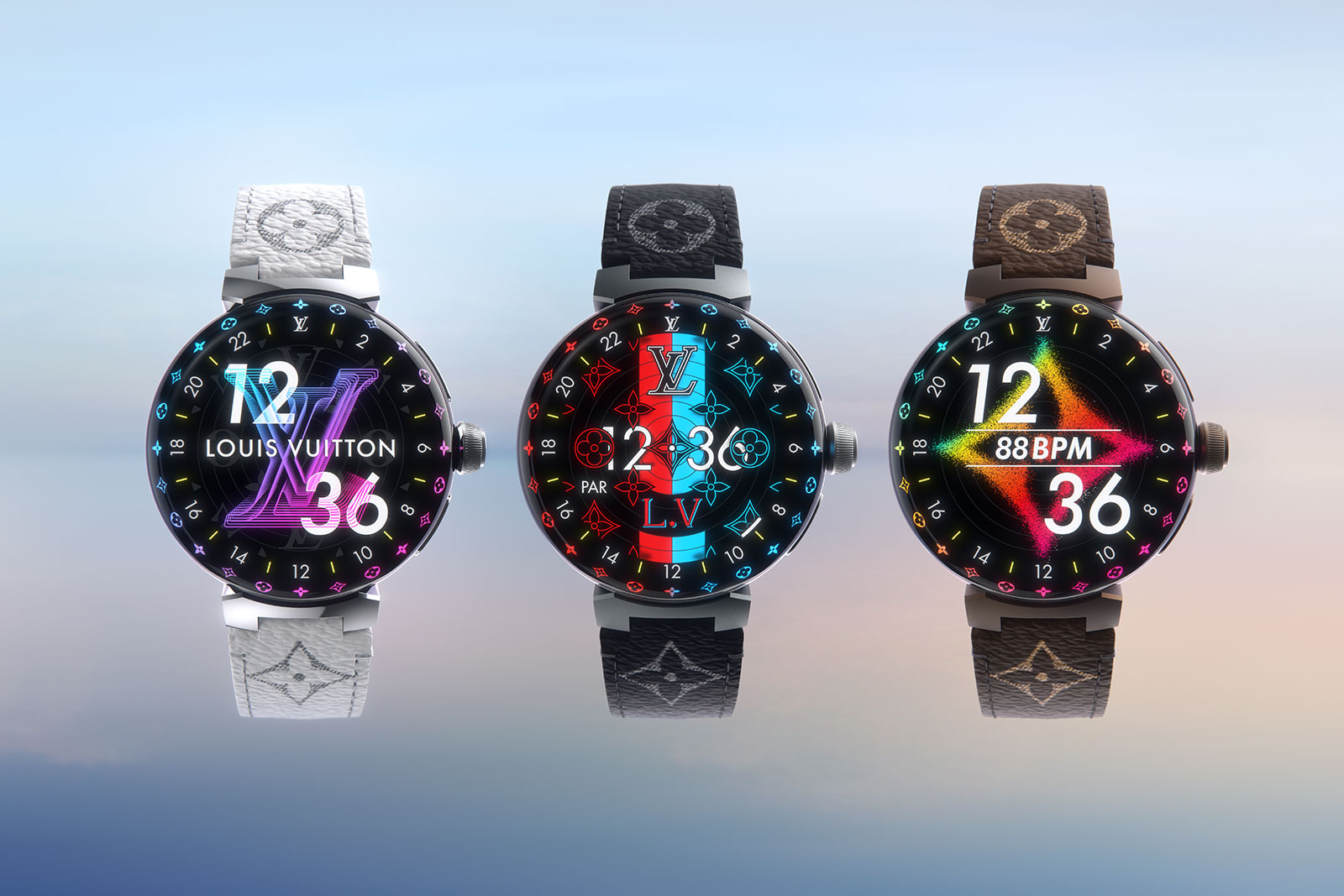 Louis Vuitton Introduces the Tambour Horizon Light Up Smartwatch