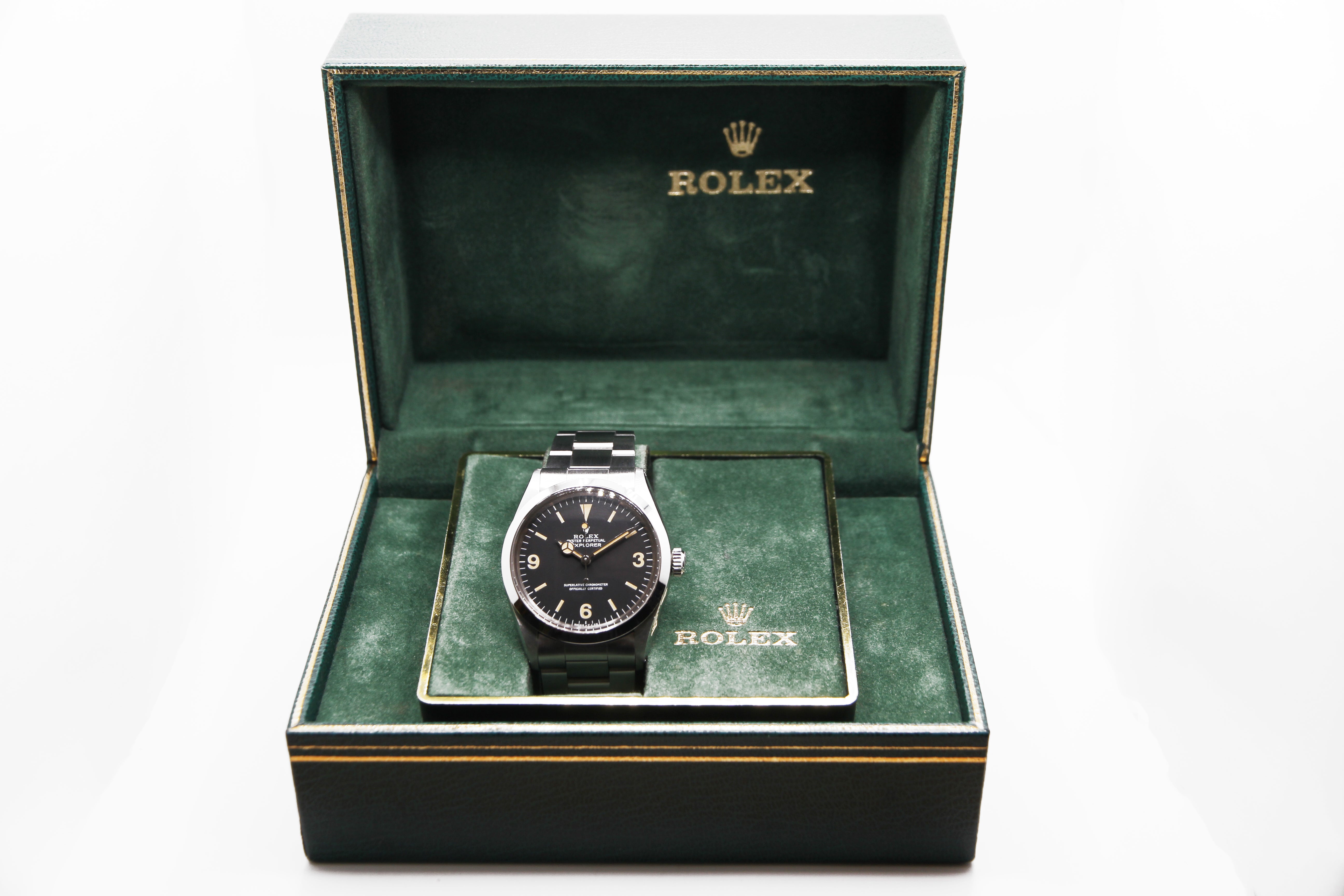 ロレックス エクスプローラー I マーク5文字盤 / ROLEX EXPLORER I