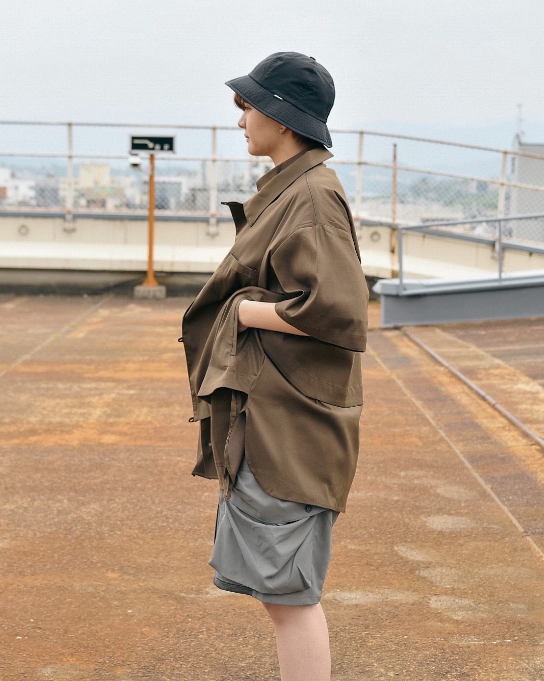 GOOPi MADE / “GNV-05” SOFTBOX 2-LAYER SHIRT | wax clothing