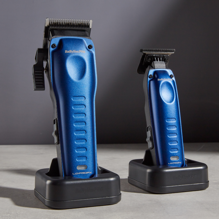 BaBylissPRO LO-PROFX Compact Series Clipper & Trimmer Blue Bundle