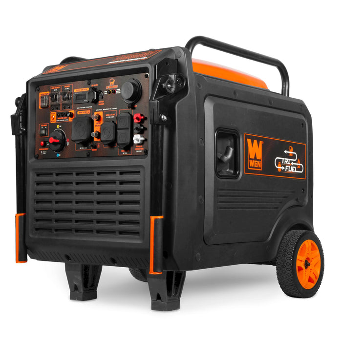 WEN TF1050iX 10,500-Watt 120V/240V Tri-Fuel Inverter Generator