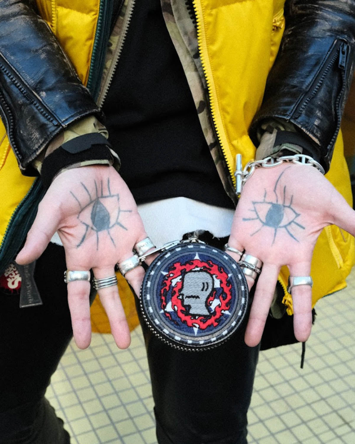 Brain Dead x blackmeans Coin Pouch - Black