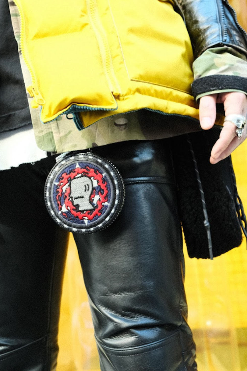 Brain Dead x blackmeans Coin Pouch - Black