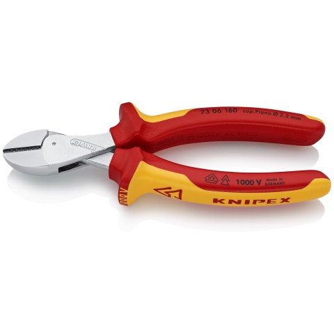 X-Cut® Compact Diagonal Cutters-1000V Insulated | KNIPEX Tools