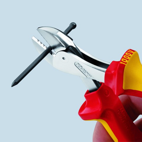 X-Cut® Compact Diagonal Cutters-1000V Insulated | KNIPEX Tools