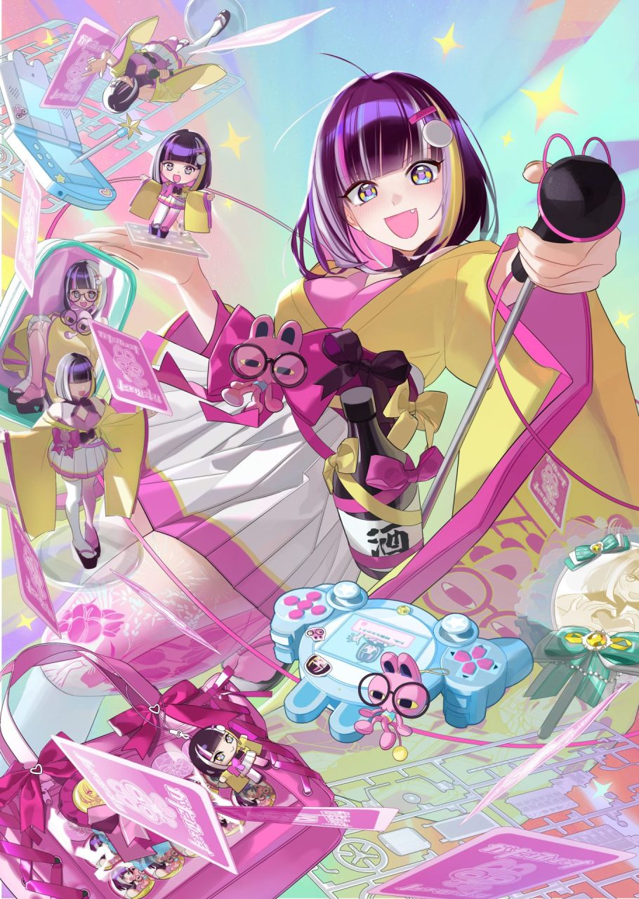 キャラクターデザイン科】がたふぇすのメインビジュアルのイラストが