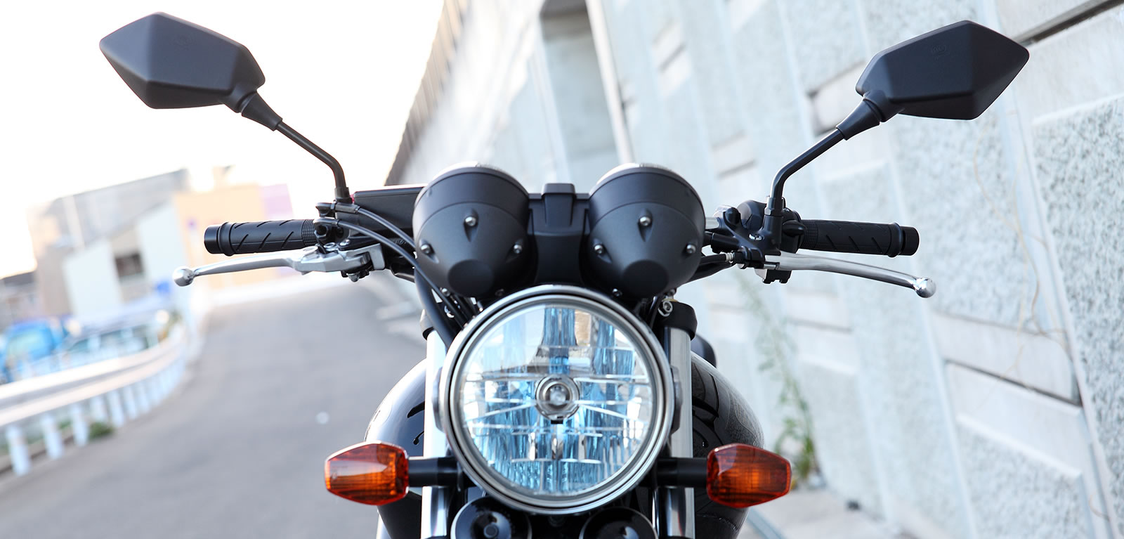 NC42 CB400SF ミラー2