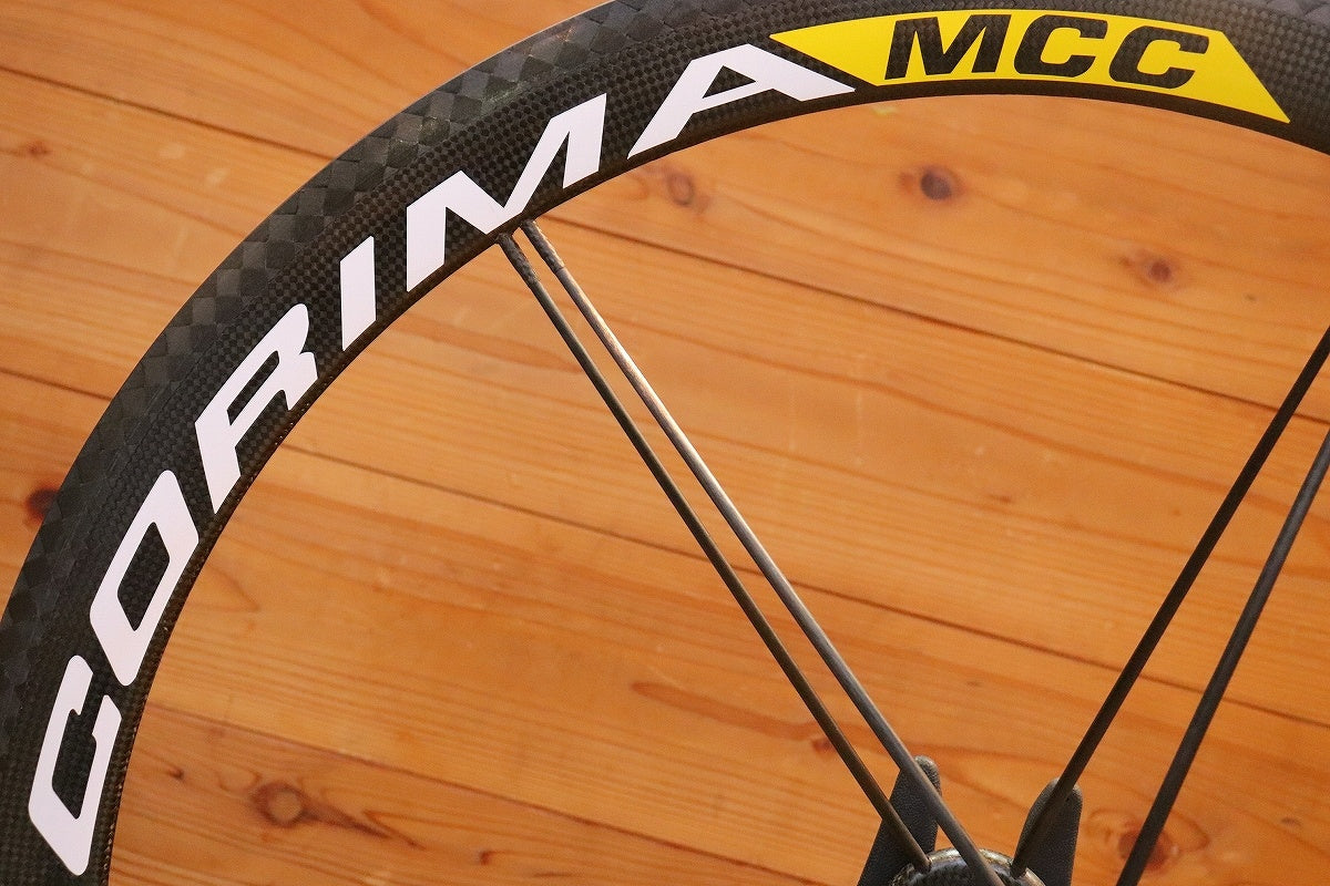 コリマ CORIMA MCC カーボン チューブラー ホイールセット