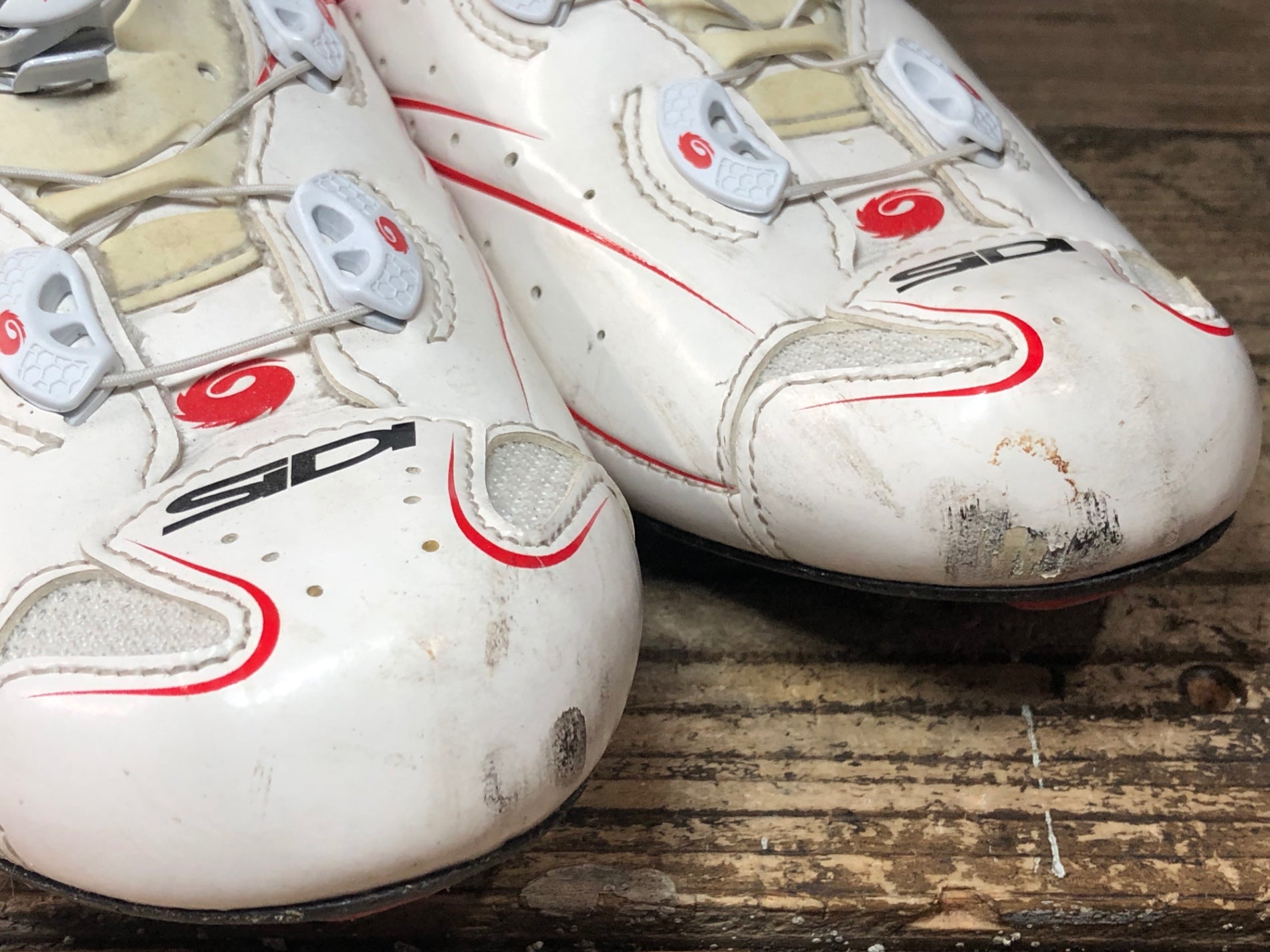 JO335 シディ SIDI SHOT ビンディングシューズ 3穴 白 EU41 – BICI