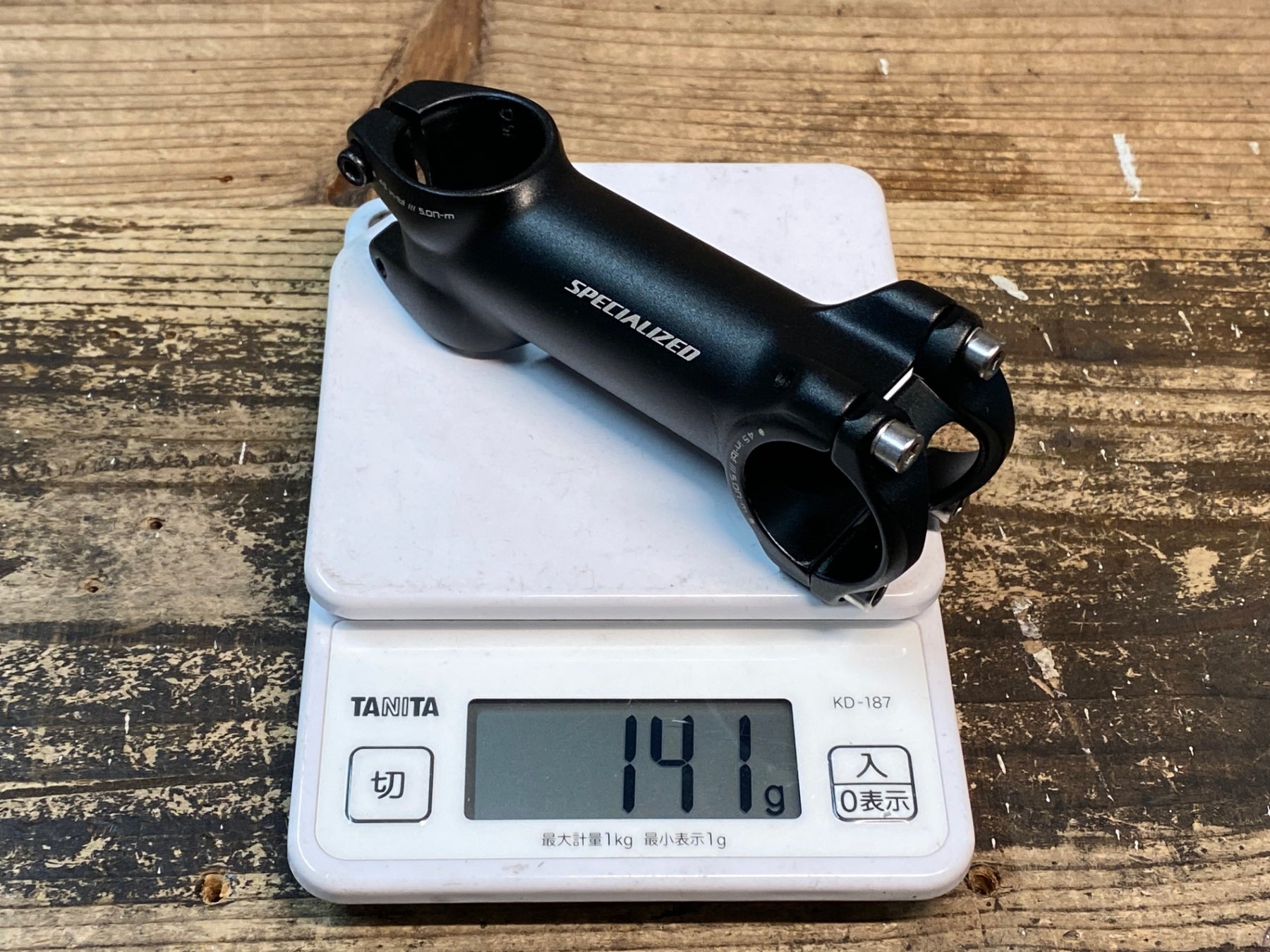 スペシャ ステム 新品 90ミリ？ S-WORKS ステム SL 6° エス OS