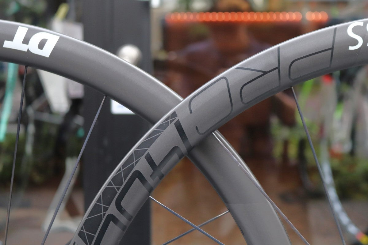 DT SWISS PRC 1400 SPLINE DB 35 カーボン チューブレス ホイール