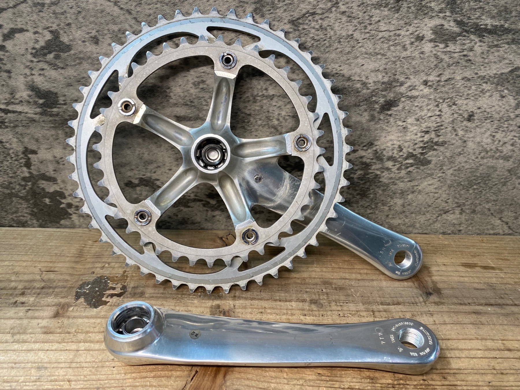 IU319 シマノ SHIMANO アルテグラ ULTEGRA FC-6500 クランクセット 50