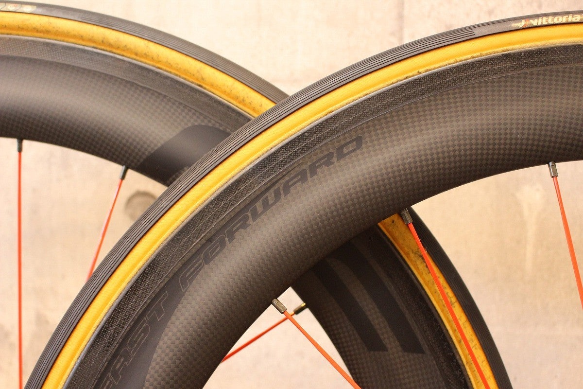 ファストフォワード FFWD F6R カーボン チューブラー ホイールセット