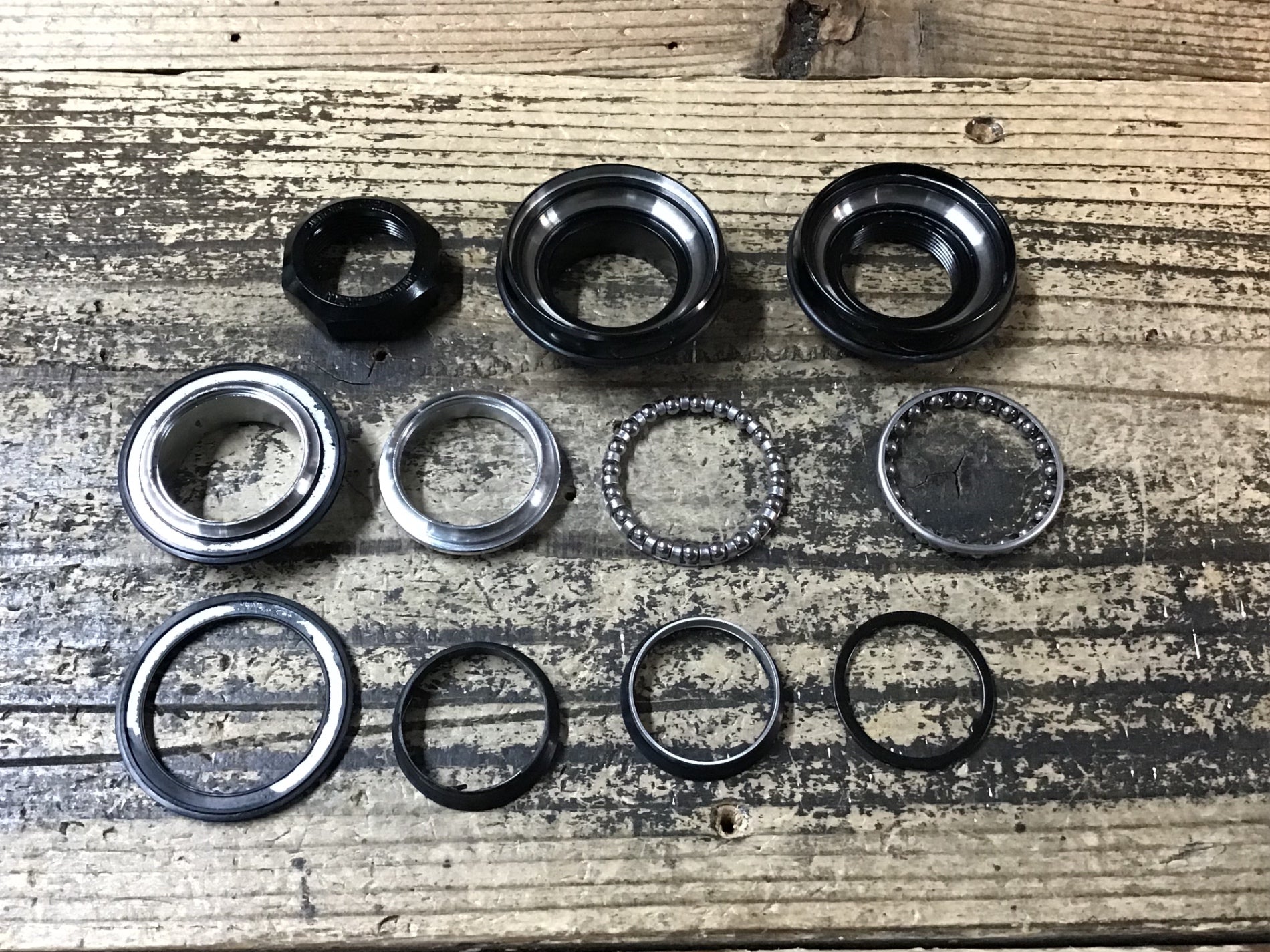 IH694 サンツアー SUNTOUR XC PRO スレッド ヘッドパーツ JIS 1インチ