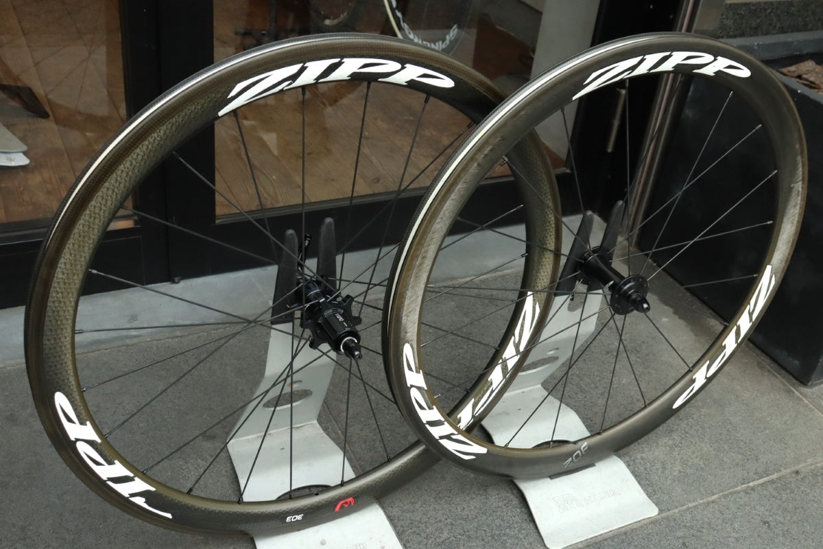 ジップ ZIPP 302/303 Firecrest カーボン クリンチャー ホイールセット