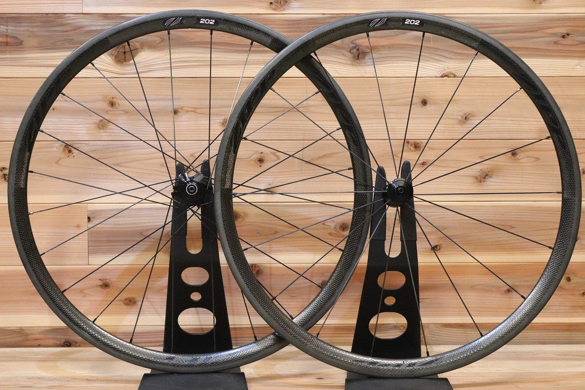 超軽量！ ジップ ZIPP 202 RIM シマノ 11S/12S カーボン チューブラー