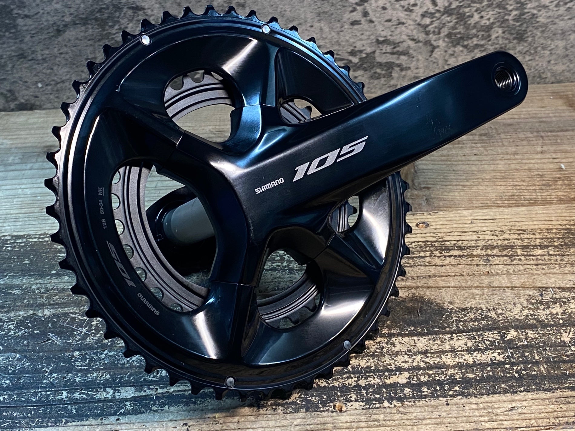 JC739 シマノ SHIMANO 105 FC-R7100 クランクセット 172.5mm 50/34T