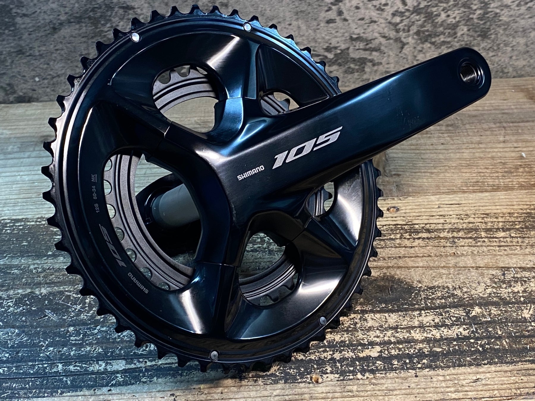 JC739 シマノ SHIMANO 105 FC-R7100 クランクセット 172.5mm 50/34T