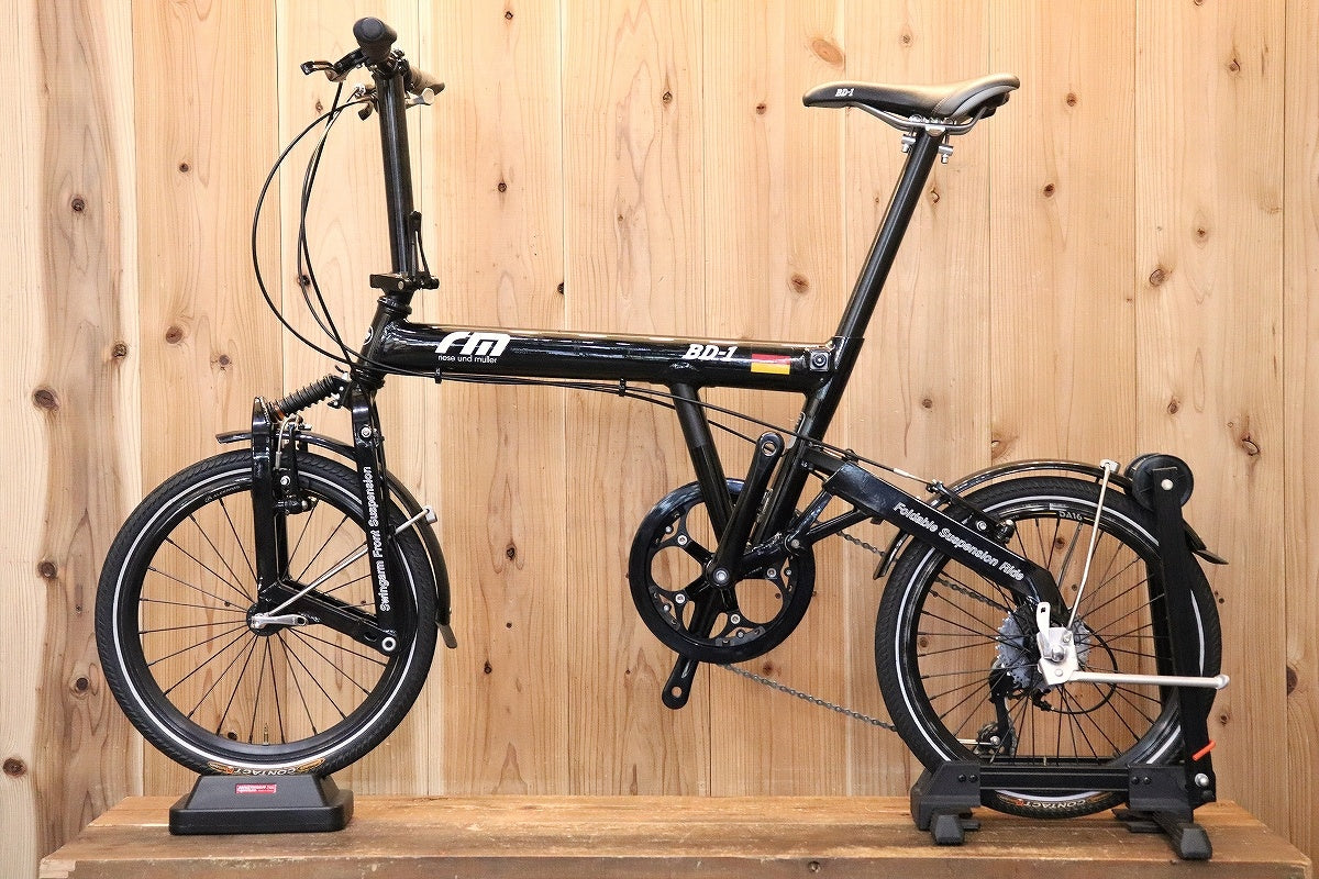 R&M / ライズアンドミューラー BD-1 18型 アルミ 9速 折り畳み R&M