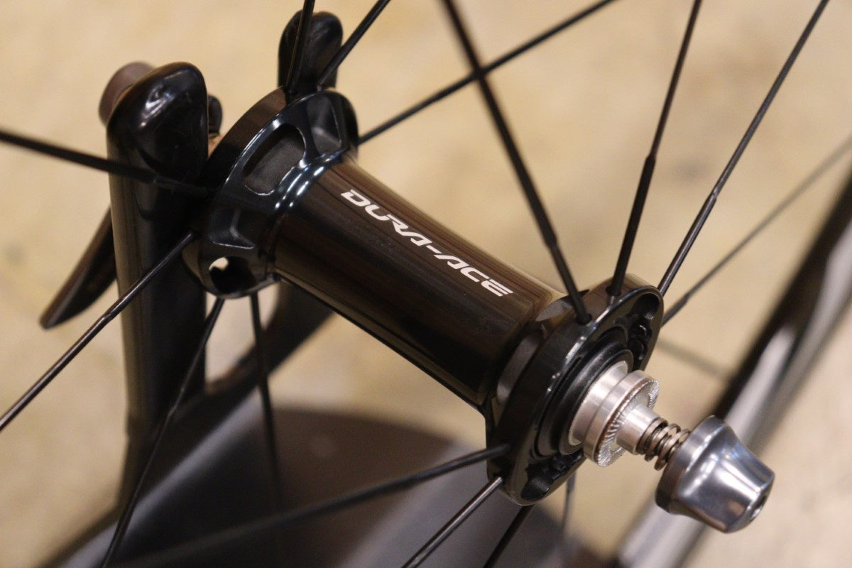 手組チューブラーホイール シマノDura-Aceハブ 11速 手組チューブラー
