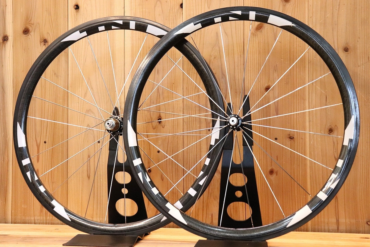 TNI 手組み カーボン チューブラー ホイールセット シマノ 11S/12S