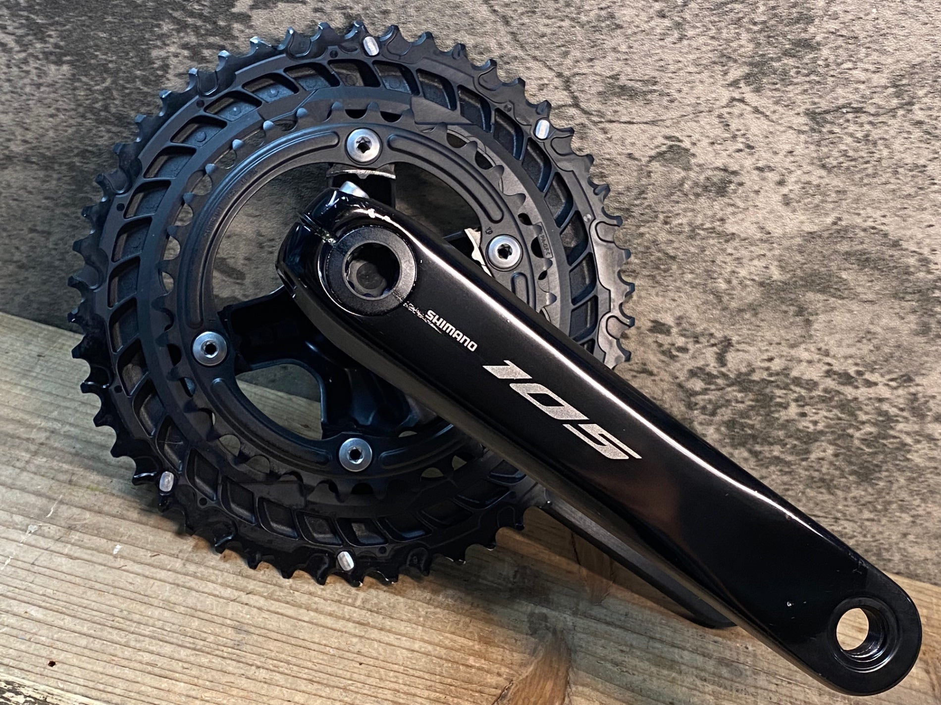 JC739 シマノ SHIMANO 105 FC-R7100 クランクセット 172.5mm 50/34T