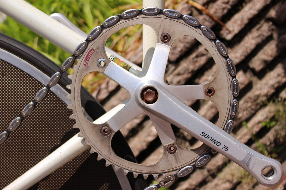 マキノ MAKINO NJS認定 スチール ピストバイク トラックレーサー