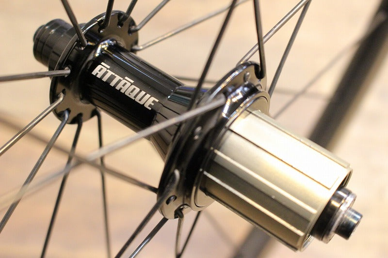 アタッキ ATTAQUE ATTA-C451-RD カーボン クリンチャー ホイールセット