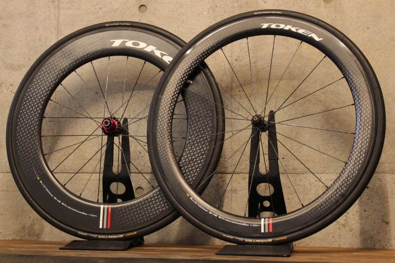 トーケン TOKEN T55 T90 シマノ 11S カーボン チューブラー ホイール
