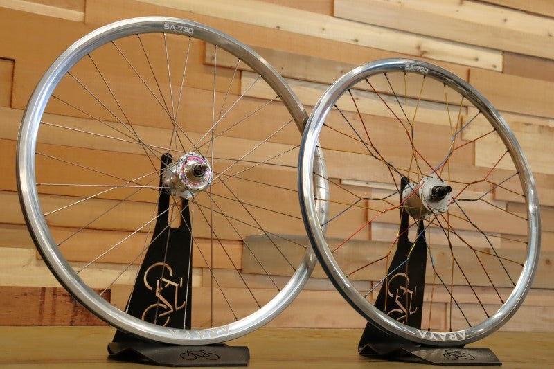 アラヤ ARAYA SA-730 シマノ DH-C3000 SUZUE PROMAX ハブダイナモ 手組