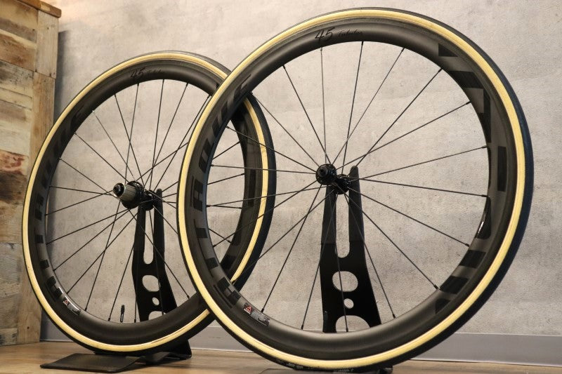 アタッキ ATTAQUE 45mm カーボン チューブラー ホイールセット シマノ