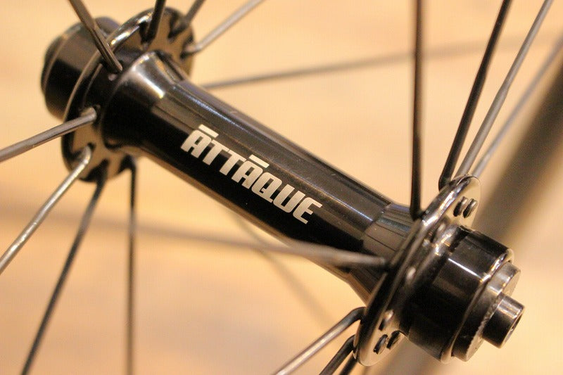 アタッキ ATTAQUE ATTA-C451-RD カーボン クリンチャー ホイールセット