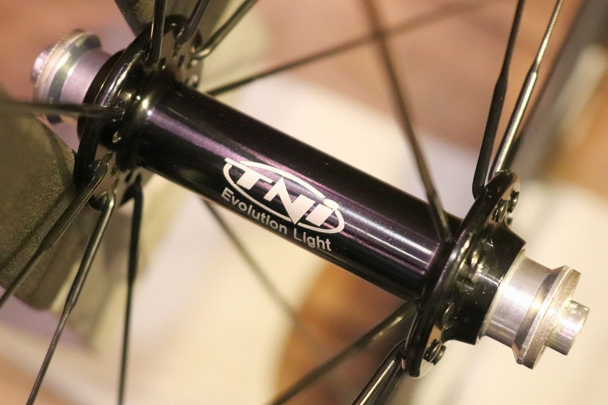 TNI ロード38 ROAD 38 カーボン チューブラー ホイールセット シマノ