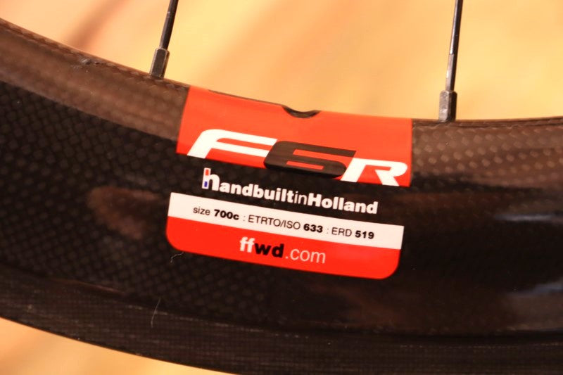 ファストフォワード FFWD F6R カーボン チューブラー ホイールセット