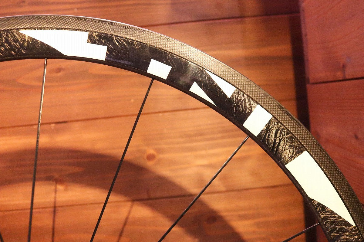 TNI ロード38 ROAD 38 カーボン チューブラー ホイールセット シマノ