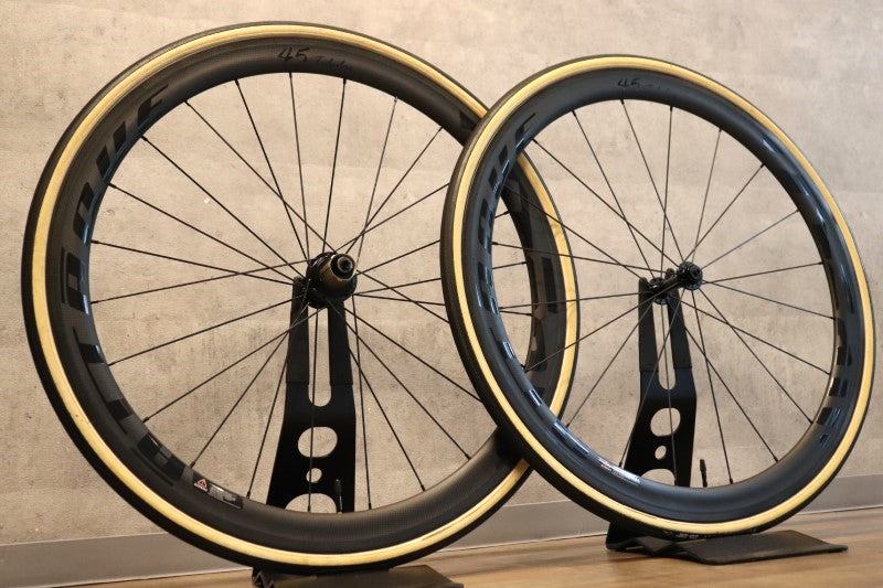 アタッキ ATTAQUE 45mm カーボン チューブラー ホイールセット シマノ