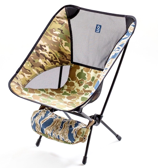 シップス別注ヘリノックスは、ヒトと差のつく迷彩クレイジーパターン